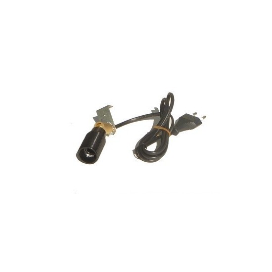 E14 lampholder with swivel joint and cable - Cod. 