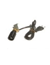 E14 lampholder with swivel joint and cable - Cod. 