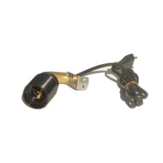 E27 lampholder with swivel joint and cable - Cod. 