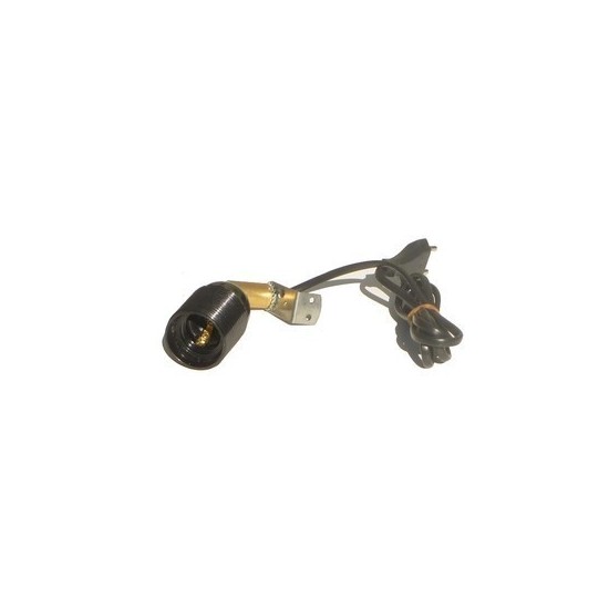 E27 lampholder with swivel joint and cable - Cod. 