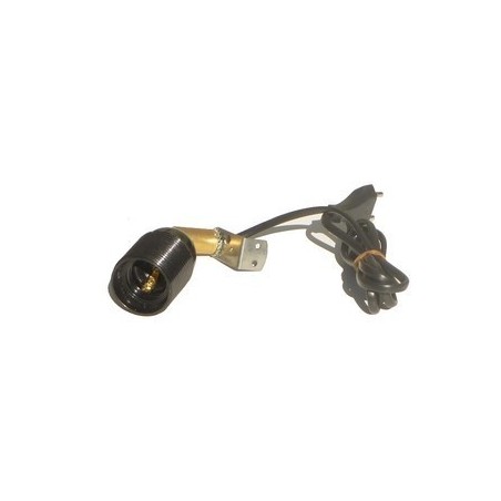 E27 lampholder with swivel joint and cable - Cod. 