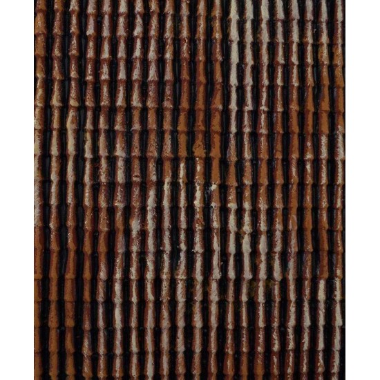 Hoja de techo envejecida 32x48 cm accesorios para belén de bricolaje.