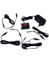 Kit 4 Fuochi led tremolanti rossi con alimentatore