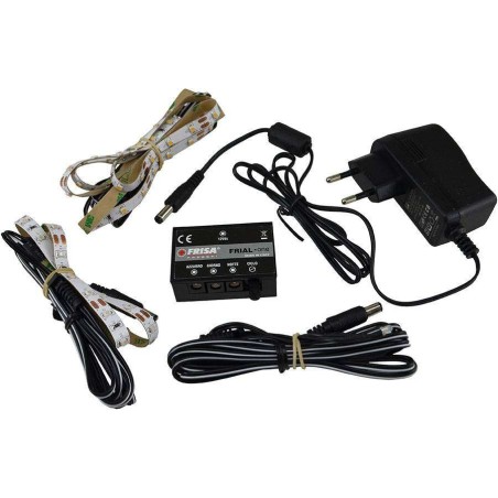 Frial One Basic con tiras Led y fuego - Centralita led belén