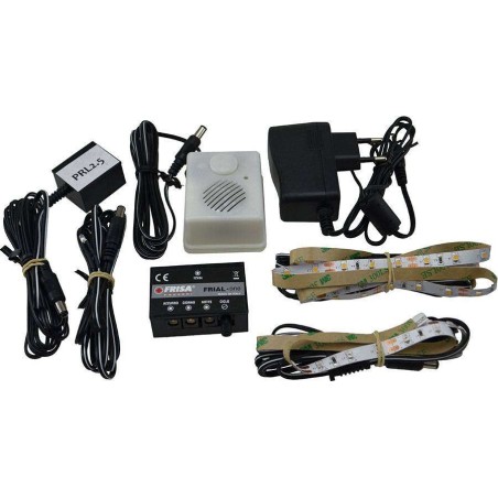 Frial One Music with Led-music strips and fire crib control unit