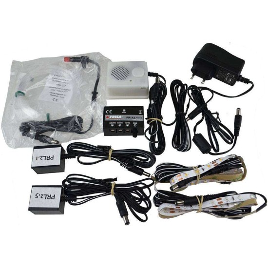 Frial One Star crib control unit with Led strips and optical
