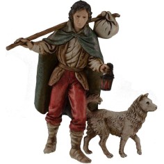 Wayfarer with dog 11 cm Landi