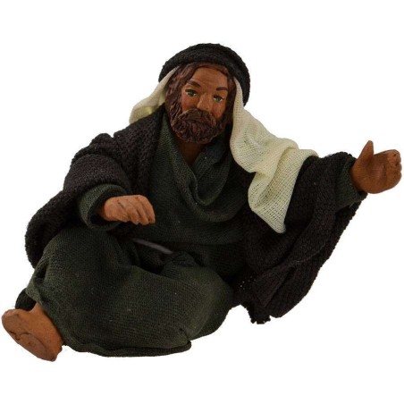Nativity 12 cm in terracotta World Nativity Scenes