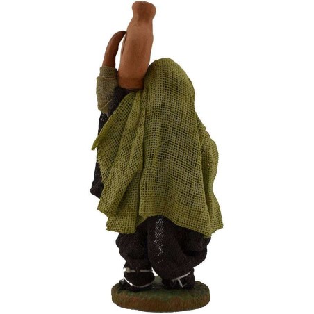 Man with amphora on shoulders 10 cm