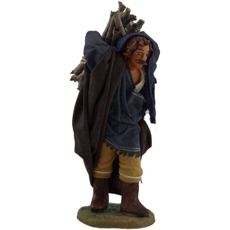 Hombre con encanto sobre los hombros 12 cm Mundo Pesebres