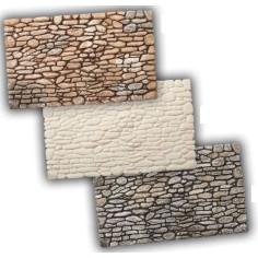 Pared de rocas en resina de 26,5x16 cm Mundo Pesebre