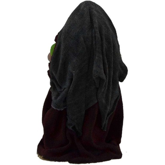 Donna con cesto di pane 10 cm Mondo Presepi