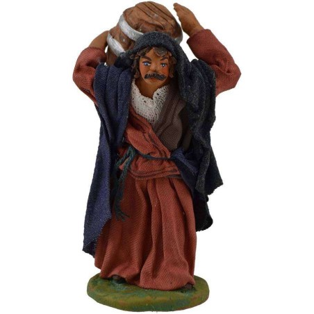 Man with barrel on shoulders 10 cm
