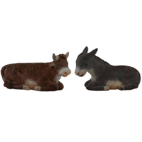 Ox and donkey set for state 10 cm