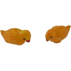 Set of 2 chicks cm 1,5x0,8 h. 2