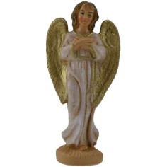 10 cm Ángel de pie lux Mundo Belenes