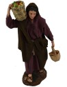 Woman with baskets 30 cm