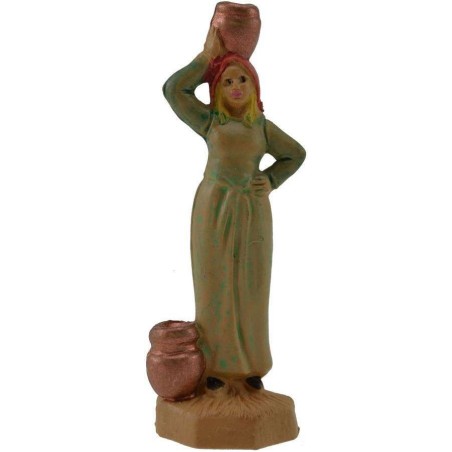 4 cm lux Donna con anfore Mondo Presepi