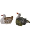 Set de 2 cisnes de 3,5 cm Mondo Presepi