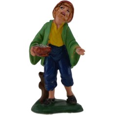 6 cm figura de mendigo en PVC Mundo Belenes