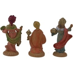 6 cm Set of three Magi in pvc lux 2