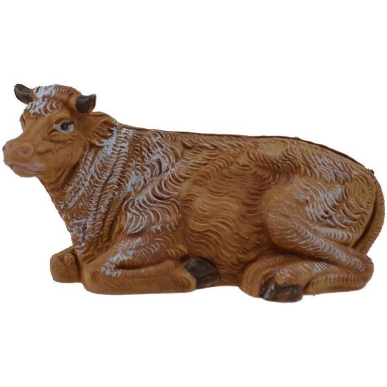 6 cm Juego de buey y burro en PVC lux Mondo Presepi