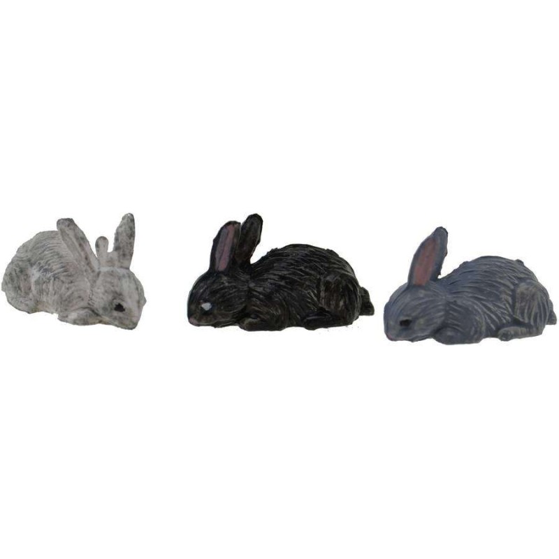 Set 3 rabbits 2 cm