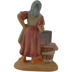6 cm Lavandaia in pvc lux Mondo Presepi 2
