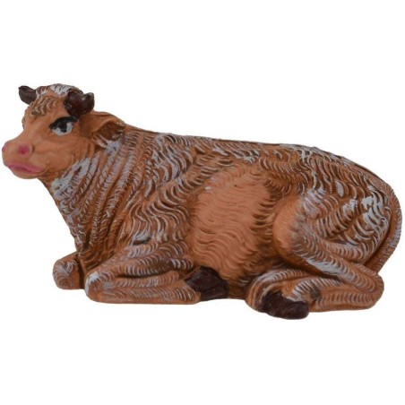 6 cm color Set ox and donkey in pvc