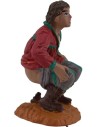 Uomo che fa il bisogno 8 cm Oliver Mondo Presepi