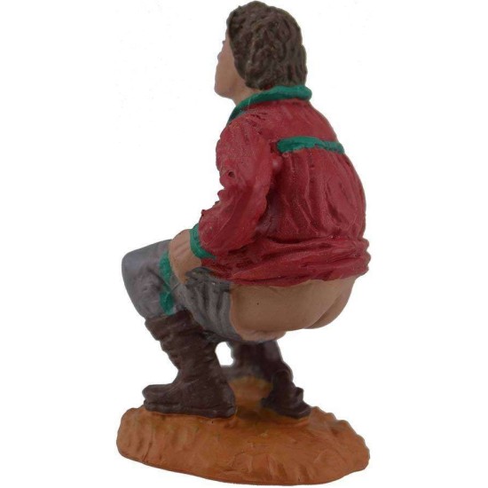 Hombre que hace la necesidad 8 cm Oliver Mundo Pesebres
