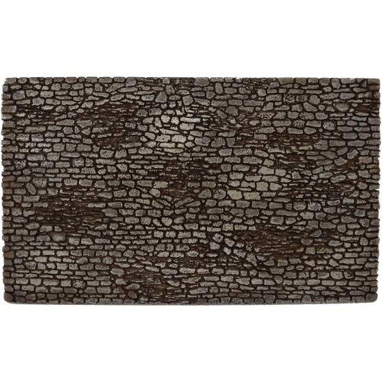 Pared con piedras de resina de 26,5x16x0,6 cm en los colores: