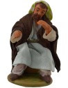 12 cm Uomo seduto Mondo Presepi