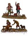 Set 2 gruppi mendicanti e ortolani 10 cm Landi Moranduzzo