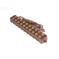 10 places low voltage power strip