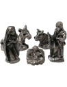 Natività in metallo 1,6 cm 5 soggetti