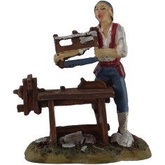 8 cm resin carpenter