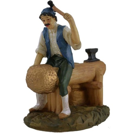 Ramaio 8 cm in resina Mondo Presepi