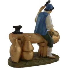 Ramaio 8 cm in resina Mondo Presepi 2