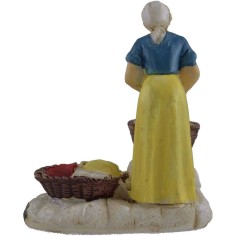 Laundress in resin 8 cm 2