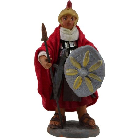 Soldier 10 cm with spear and shield