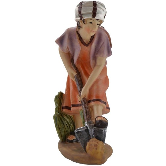 Peasant with spade 15 cm nativity scene