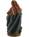 Shepherdess with lamb 15 cm in resin for nativity scene