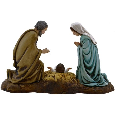 Complete nativity scene 14 subjects Landi Moranduzzo
