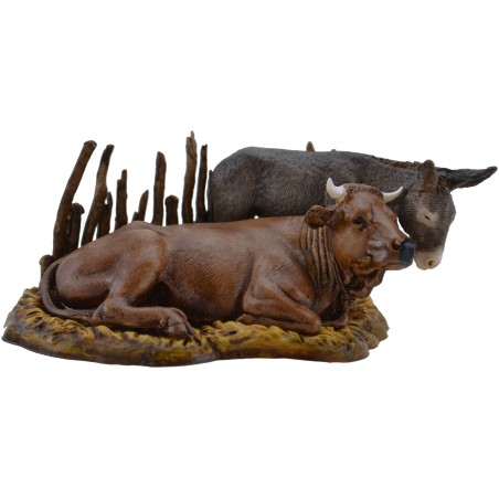 Presepe completo 14 soggetti Landi Moranduzzo Mondo Presepi