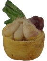 Basket with vegetables Ø 2 cm