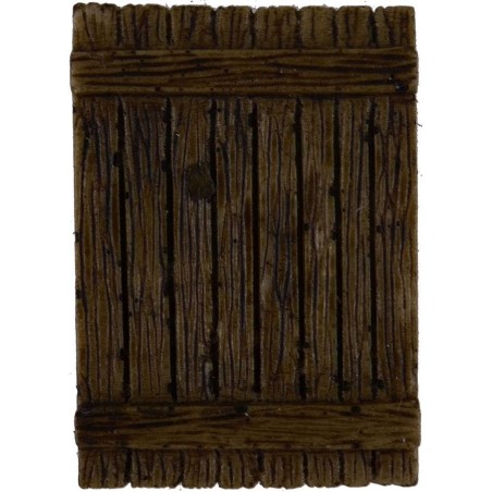 Puerta persiana de 3,5x5 cm de altura para ventana Mundo Pesebres.