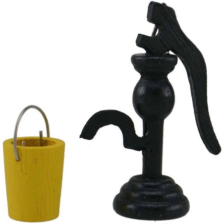 Fuente de columna con cubo pesebre Mundo Pesebres