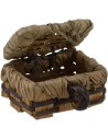 Wicker chest cm 4x3x2.3 h.