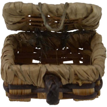 Wicker chest cm 5x4x3 h.